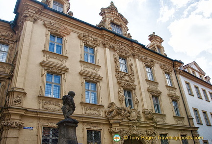 Böttinger House in Judenstrasse, a baroque palace built by Tobias Böttinger